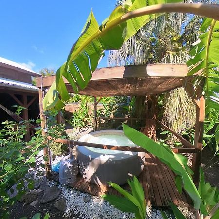 Kaz Creole Aventure Tropicale Insolite, Fibre, Jardin Et Jacuzzi Prives سانت فرانسوا المظهر الخارجي الصورة