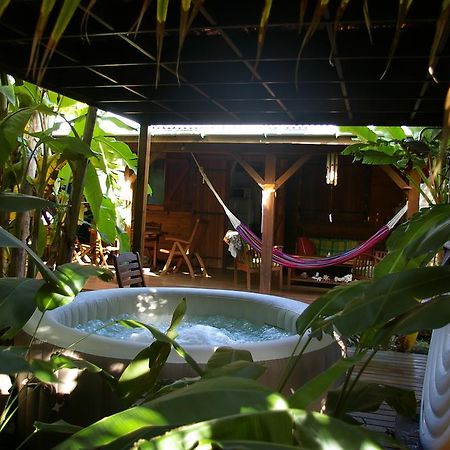 Kaz Creole Aventure Tropicale Insolite, Fibre, Jardin Et Jacuzzi Prives سانت فرانسوا المظهر الخارجي الصورة