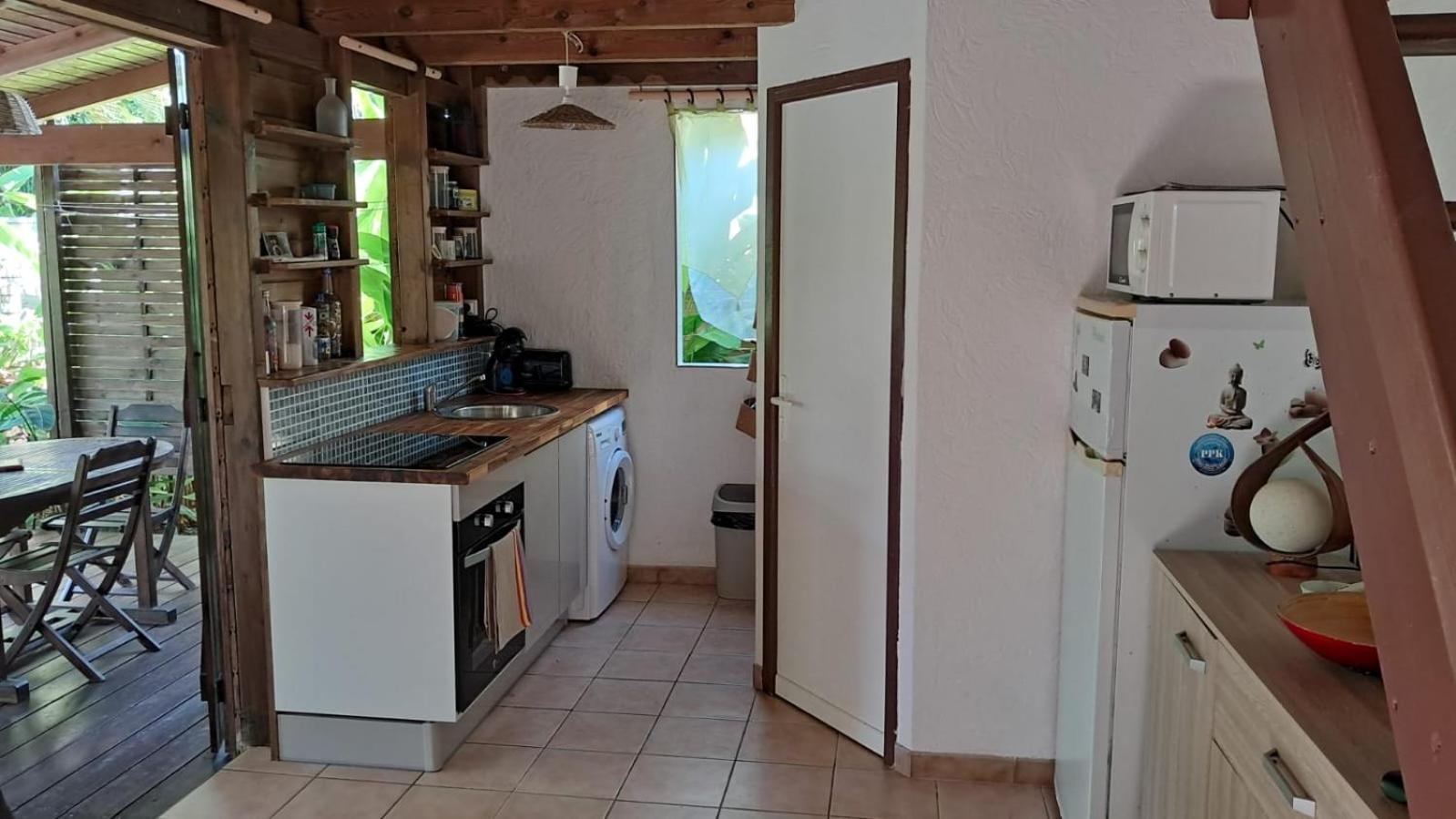 Kaz Creole Aventure Tropicale Insolite, Fibre, Jardin Et Jacuzzi Prives سانت فرانسوا المظهر الخارجي الصورة