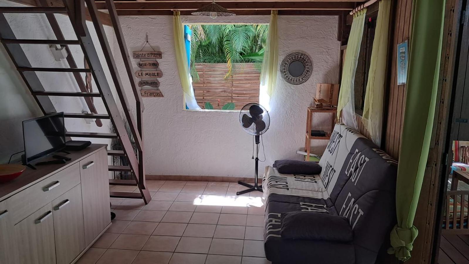 Kaz Creole Aventure Tropicale Insolite, Fibre, Jardin Et Jacuzzi Prives سانت فرانسوا المظهر الخارجي الصورة