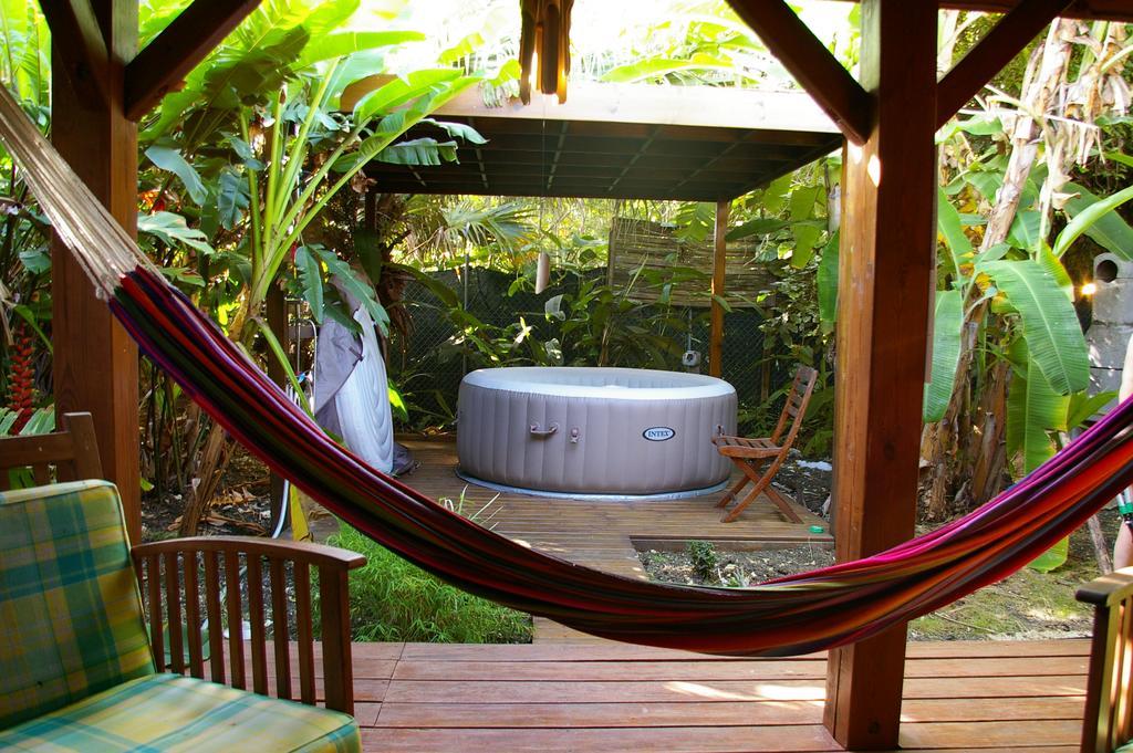 Kaz Creole Aventure Tropicale Insolite, Fibre, Jardin Et Jacuzzi Prives سانت فرانسوا المظهر الخارجي الصورة