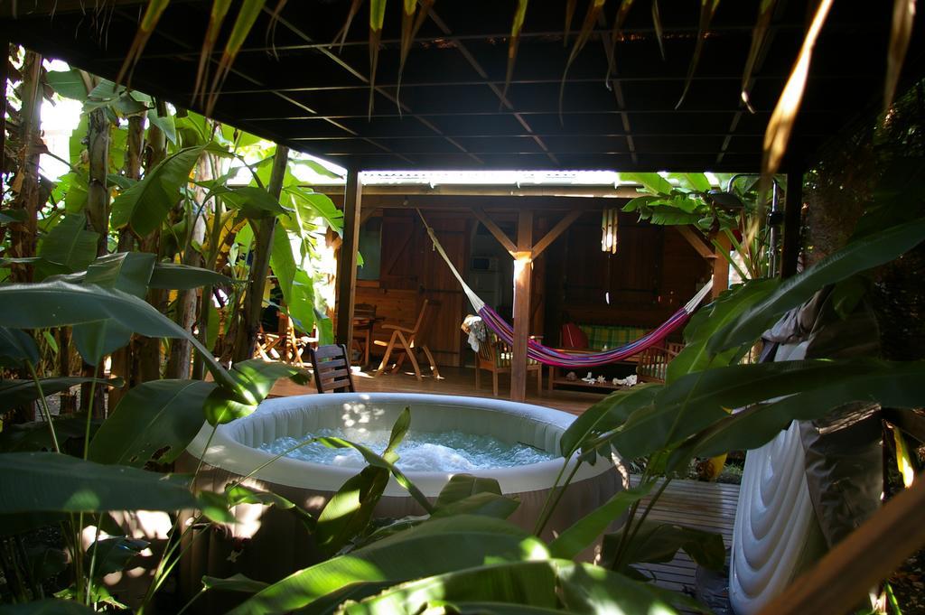 Kaz Creole Aventure Tropicale Insolite, Fibre, Jardin Et Jacuzzi Prives سانت فرانسوا المظهر الخارجي الصورة